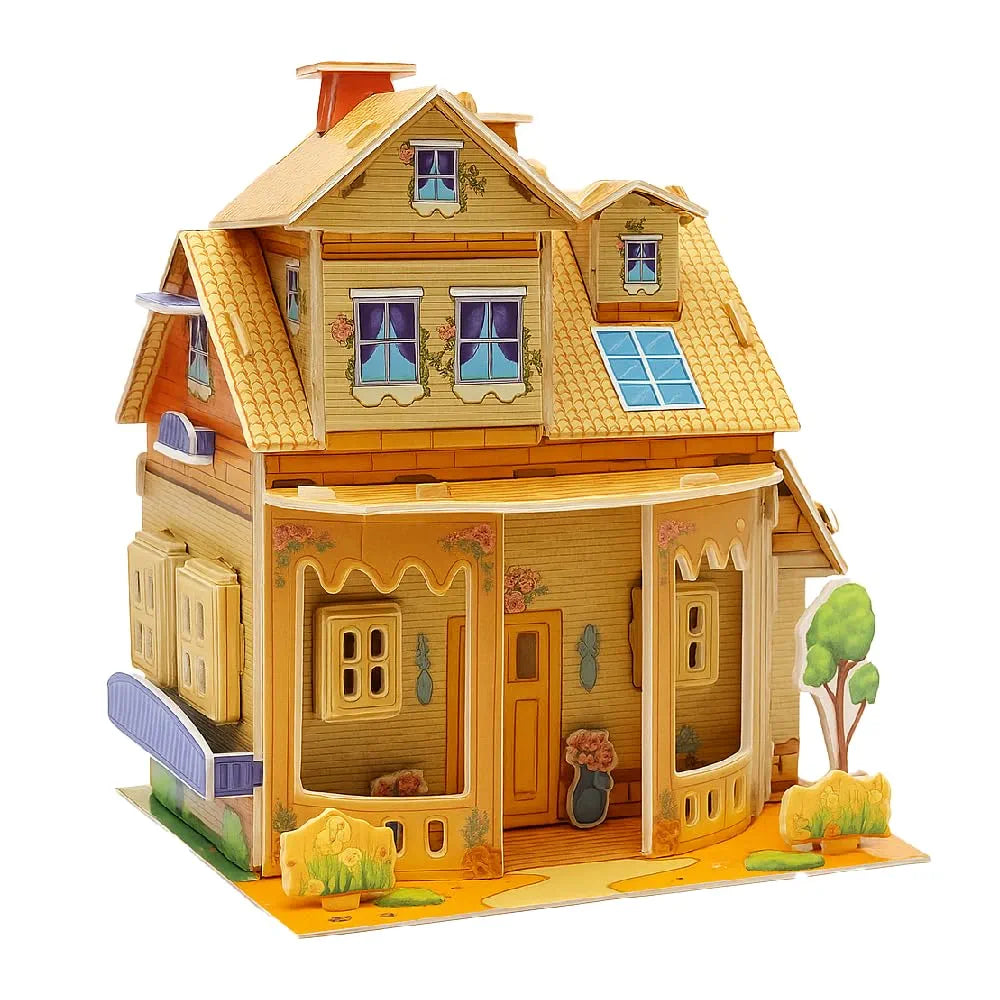 DIY 3D Cardboard Puzzle