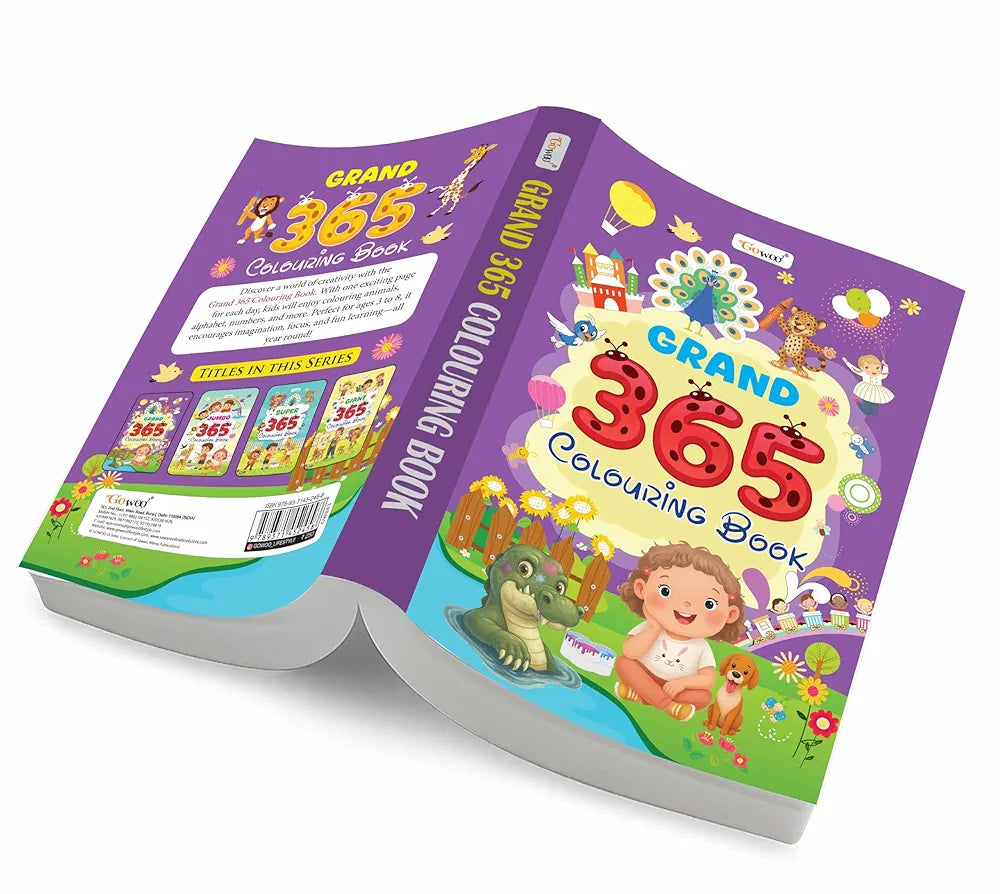 GRAND - 365 Colouring Book